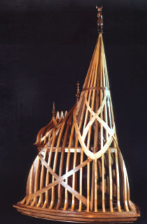 Maquette MOF charpente traditionnelle Thierry-Frayssinhes 04