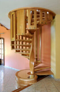 Escalier bois contemporain modèle 06