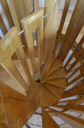 Création d'un escalier bois contemporain sur mesure - Photo 2